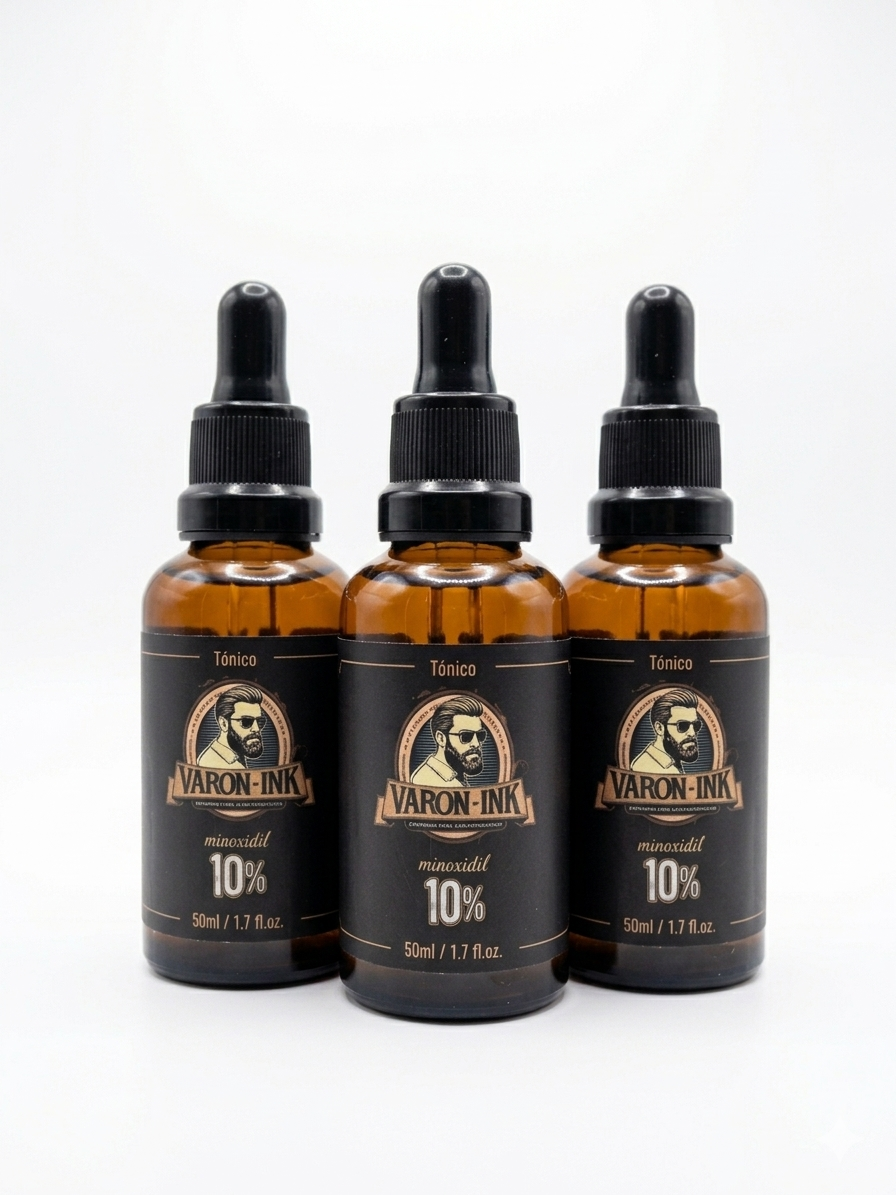 Kit Minoxidil 10% por 3 meses